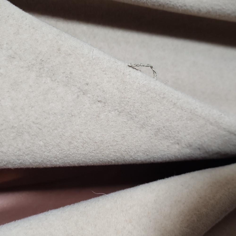 Vintage Sanger's Dallas Elegant Cream Women's Cashmere Coat - Picture 5 of 15